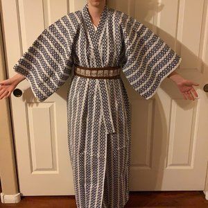 Traditional Men's Japanese Kimono